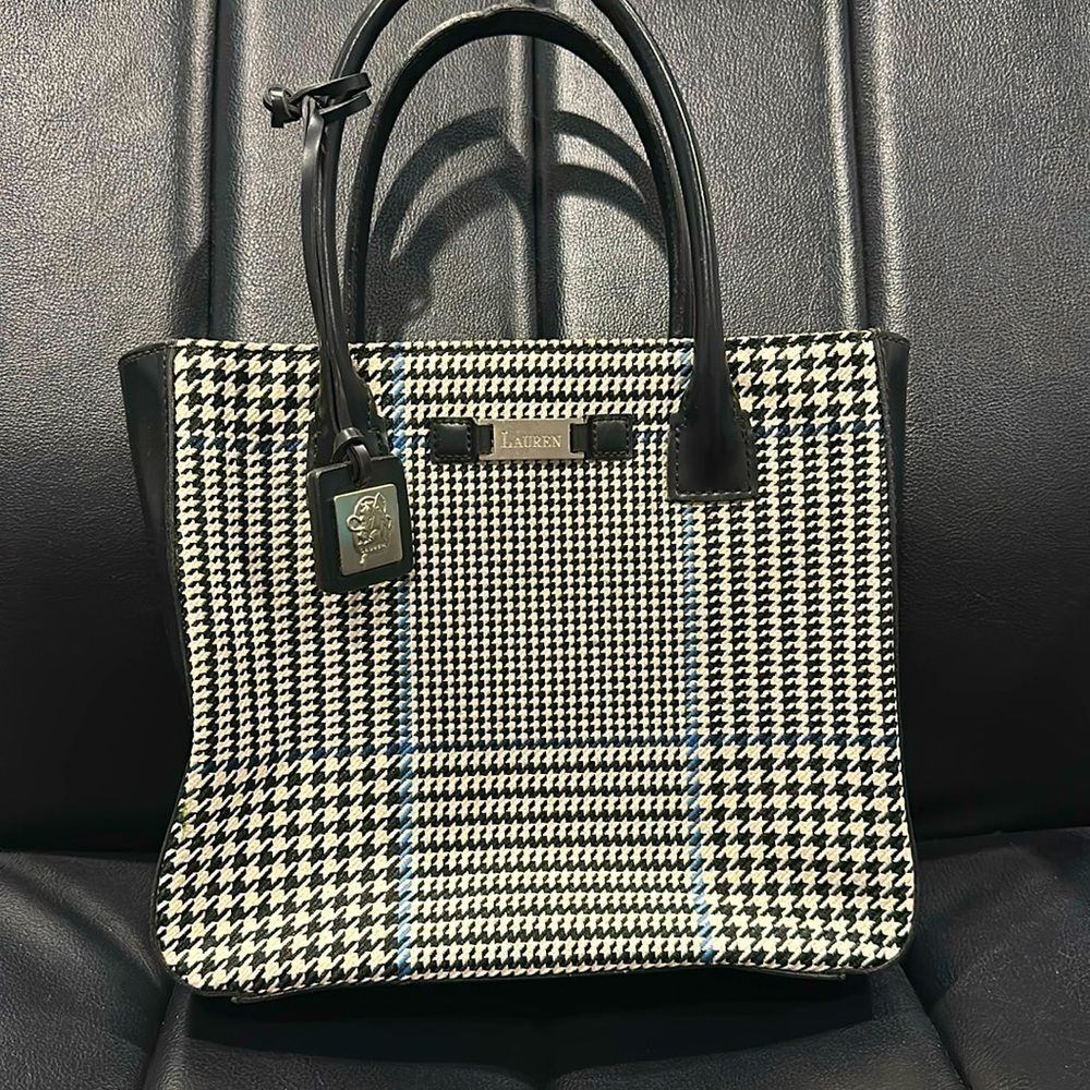 Low start Ralph Lauren Black and White Mini Bag